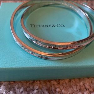 Tiffany silver bangles bracelet
